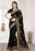 Picture of Resplendent Silk Black Saree