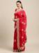 Picture of Excellent Net & Silk Crimson Saree