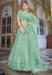 Picture of Marvelous Georgette Dark Sea Green Lehenga Choli