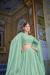 Picture of Marvelous Georgette Dark Sea Green Lehenga Choli