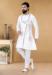 Picture of Excellent Cotton & Silk White Kurtas