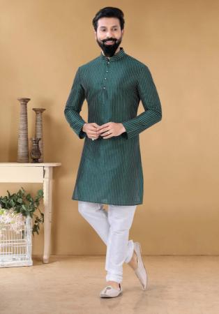 Picture of Marvelous Cotton & Silk Dark Slate Grey Kurtas