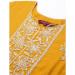 Picture of Ideal Organza Dark Golden Rod Kurtis & Tunic