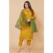 Picture of Lovely Chiffon Golden Rod Kurtis & Tunic