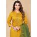 Picture of Lovely Chiffon Golden Rod Kurtis & Tunic