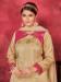 Picture of Magnificent Silk Tan Readymade Salwar Kameez