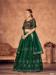 Picture of Ideal Organza Forest Green Lehenga Choli