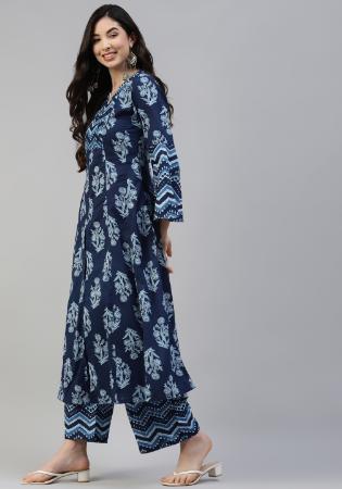 Picture of Nice Cotton Dark Slate Grey Kurtis & Tunic