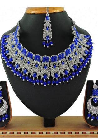 Picture of Enticing Golden Necklace Set