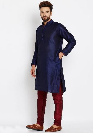 Picture of Sightly Silk Dark Slate Grey Kurtas