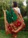 Picture of Graceful Silk Forest Green Saree