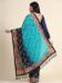 Picture of Delightful Silk Medium Turquoise Saree