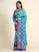 Picture of Beauteous Silk Medium Turquoise Saree