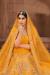 Picture of Graceful Net Orange Lehenga Choli