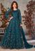 Picture of Admirable Net Teal Anarkali Salwar Kameez