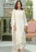 Picture of Pleasing Georgette White Straight Cut Salwar Kameez