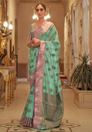 Picture of Statuesque Silk Grey Saree