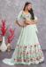 Picture of Pleasing Georgette Light Steel Blue Lehenga Choli