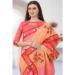 Picture of Nice Silk Light Salmon Saree