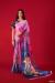 Picture of Beautiful Crepe & Satin Plum Saree