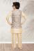 Picture of Delightful Silk Linen Kids Kurta Pyjama