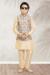 Picture of Delightful Silk Linen Kids Kurta Pyjama