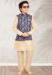 Picture of Elegant Silk Pale Golden Rod Kids Kurta Pyjama