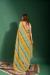 Picture of Excellent Chiffon Golden Rod Saree