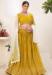 Picture of Sublime Georgette Dark Golden Rod Lehenga Choli