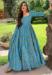 Picture of Gorgeous Cotton Steel Blue Kurtis & Tunic