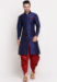 Picture of Beauteous Silk Dark Slate Blue Kurtas