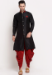 Picture of Grand Silk Black Kurtas