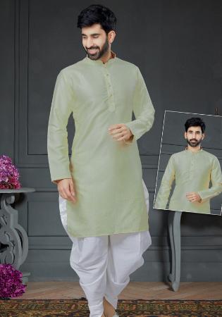 Picture of Exquisite Cotton & Silk Dark Sea Green Kurtas