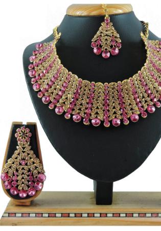 Picture of Wonderful Dark Khaki Necklace Set