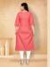 Picture of Gorgeous Cotton Salmon Kurtis & Tunic