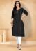 Picture of Splendid Cotton Black Kurtis & Tunic