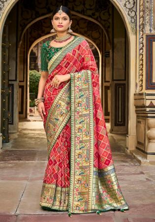 Picture of Charming Silk Chocolate Saree