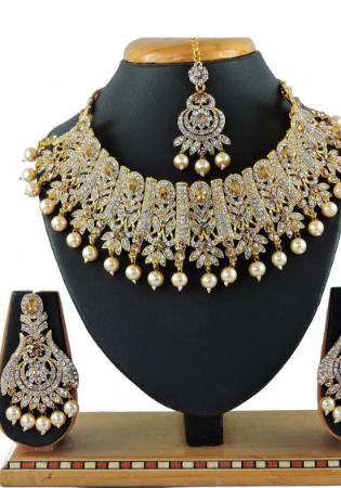 Picture of Sightly Golden Necklace Set