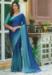 Picture of Magnificent Chiffon Midnight Blue Saree