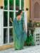 Picture of Sightly Chiffon Sea Green Saree