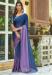 Picture of Enticing Chiffon Midnight Blue Saree