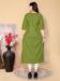 Picture of Fine Cotton Dark Olive Green Kurtis & Tunic