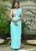 Picture of Charming Georgette Light Steel Blue Saree