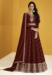 Picture of Enticing Georgette Maroon Anarkali Salwar Kameez