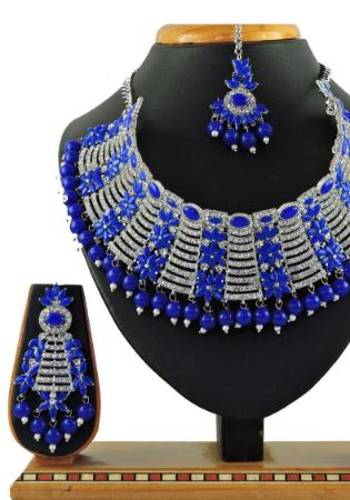 Picture of Gorgeous Midnight Blue Necklace Set