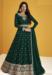 Picture of Georgette Dark Slate Grey Anarkali Salwar Kameez