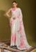 Picture of Enticing Linen White Saree