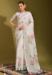 Picture of Magnificent Linen White Saree