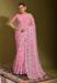 Picture of Beauteous Linen Pale Violet Red Saree