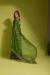 Picture of Lovely Georgette Forest Green Saree